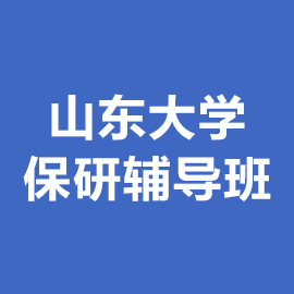 山东大学保研辅导班